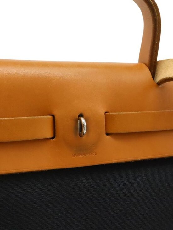 Hermes Herbag PM Backpack 2-Way Handbag Toile Officier main image 7